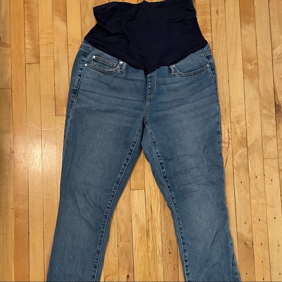 Gap Maternity - True Skinny Blue Jeans - 29R - EUC - Picture 2 of 4